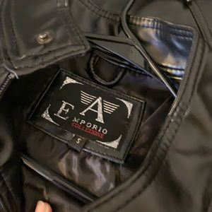 Armani leather jacket